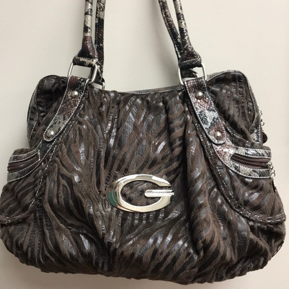 Carlo G Brown Handbag - Picture 2 of 8